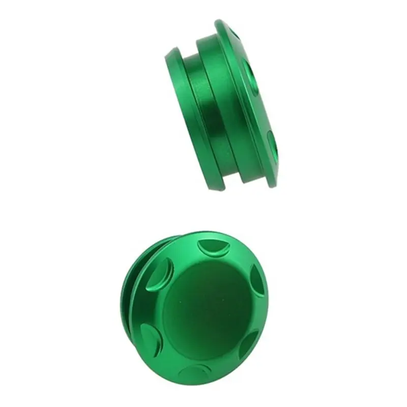 HOT-Decorative Cap Kit Motorcycle Frame Hole Covers Body Frame Insert For Kawasaki NINJA400 NINJA500 Ninja 400 Z400 Z500 Green,D