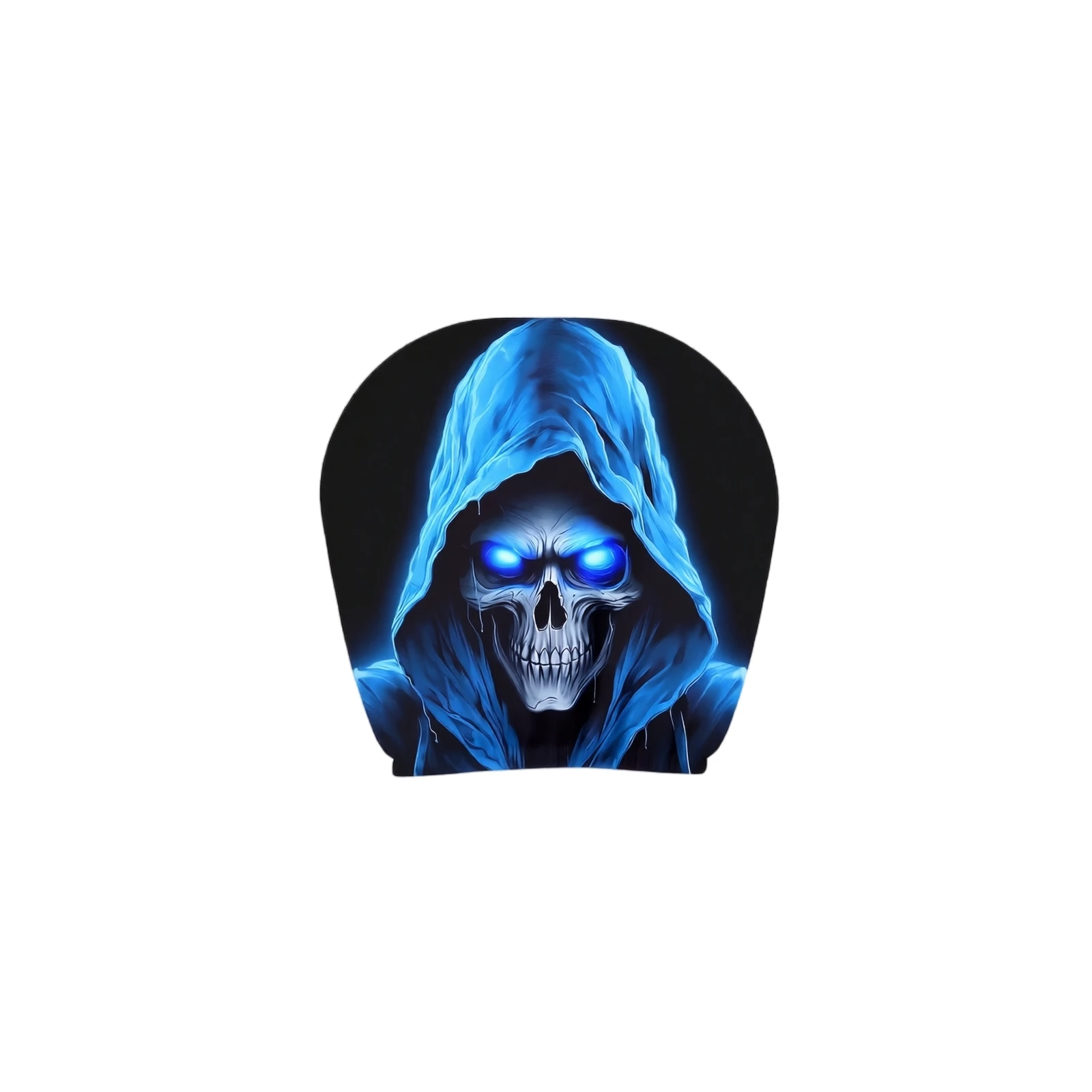 Ghostly Drive Elastic Car Headrest Cover Protect Personalize Ride Unique Designs Auto Seat Decor Halloween Head Pillowcase 2026