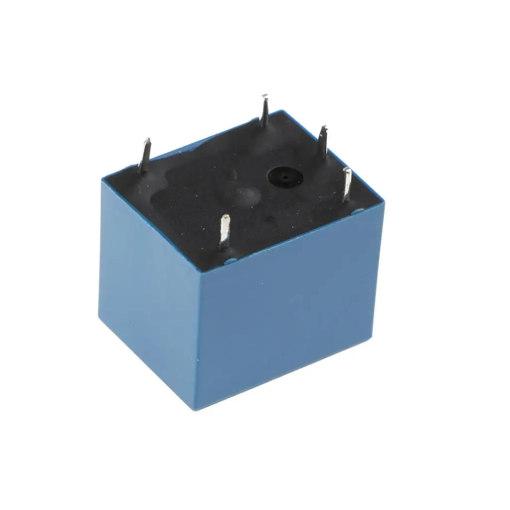 Electronic Power Relay Module DC 5V 10A SPDT PCB Plug-in 5 Pin Protector for Domestic Audio Equipment