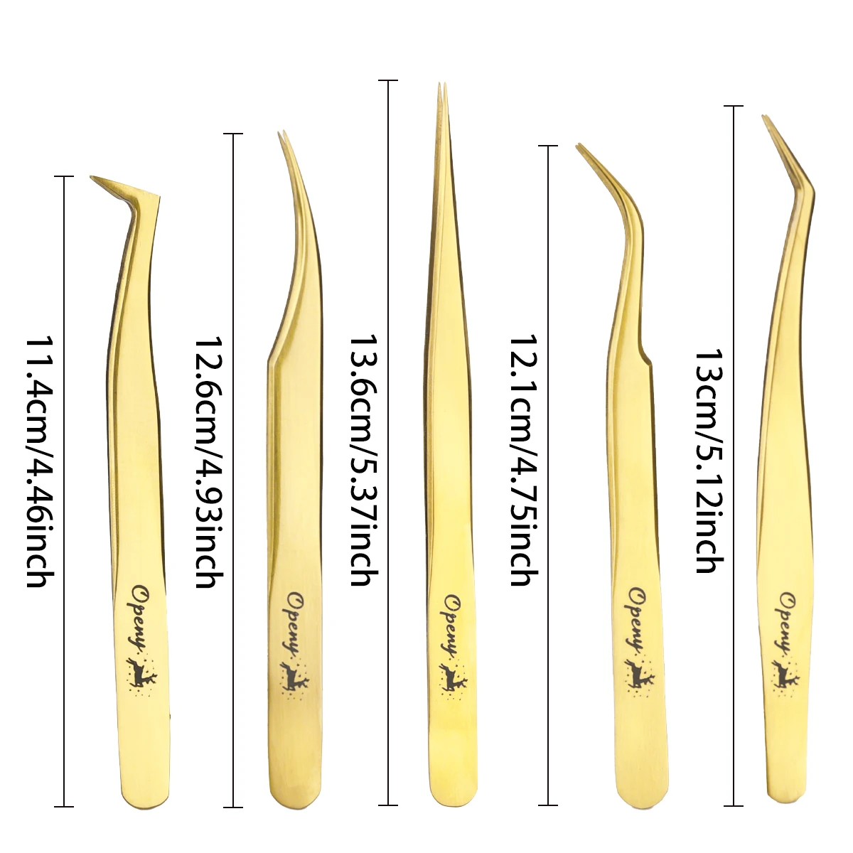 1 قطعة/5 قطعة عالية الدقة لاش الملقط الفولاذ المقاوم للصدأ ملاقط رمش ل الكلاسيكية الفردية وحجم لاش ملحقات #6
