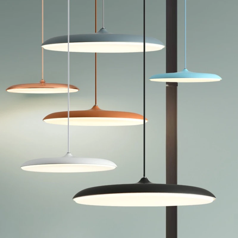 

Minimalist Art UFO Pendant Light for Bar Counter Guesthouse Restaurant Dining Table Restaurant Restaurant Lighting Fixtures