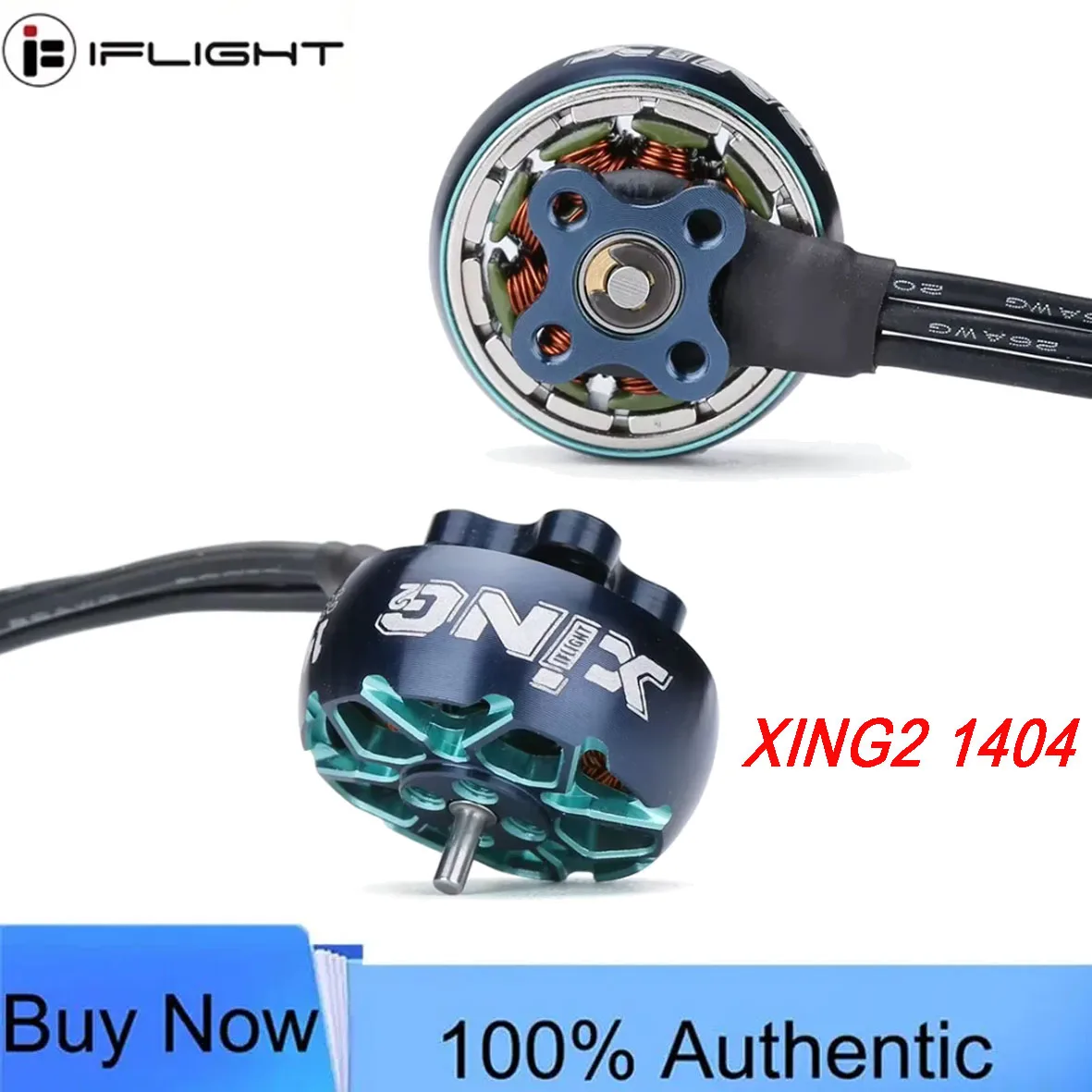 IFlight XING2 1404 3000KV/3800KV/4600KV 2-4S Toothpick Ultralight Build unibell motor compatible 3-4inch propeller for FPV Drone