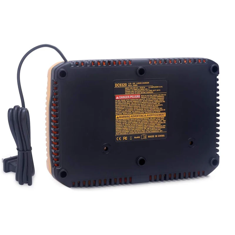 7.2V-18V Dual Battery Charger DC9320 for Dewalt 7.2V-18V NiCad NiMh Pod Style XRP Battery DC9099 DW9099  DW9072 DW9062 view 5