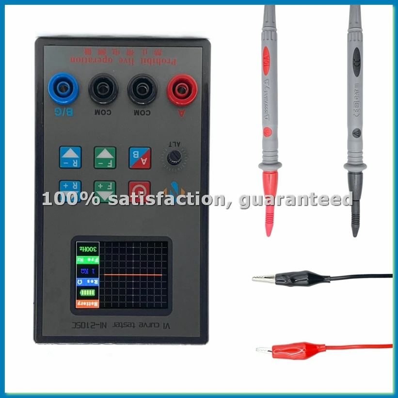 Handheld VI Curve Tester 2inch TFT Display 2CH ASA Circuit Board Online Repair Tester Analog Signature Analyzer-A86Z