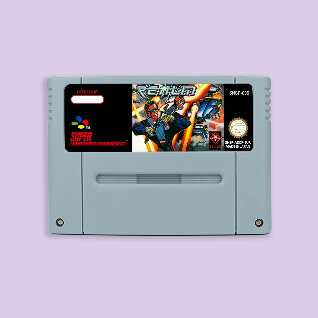 Realm Action game for SNES 16 bit Single Card USA NTSC EUR PAL Video Game Consoles Cartridge