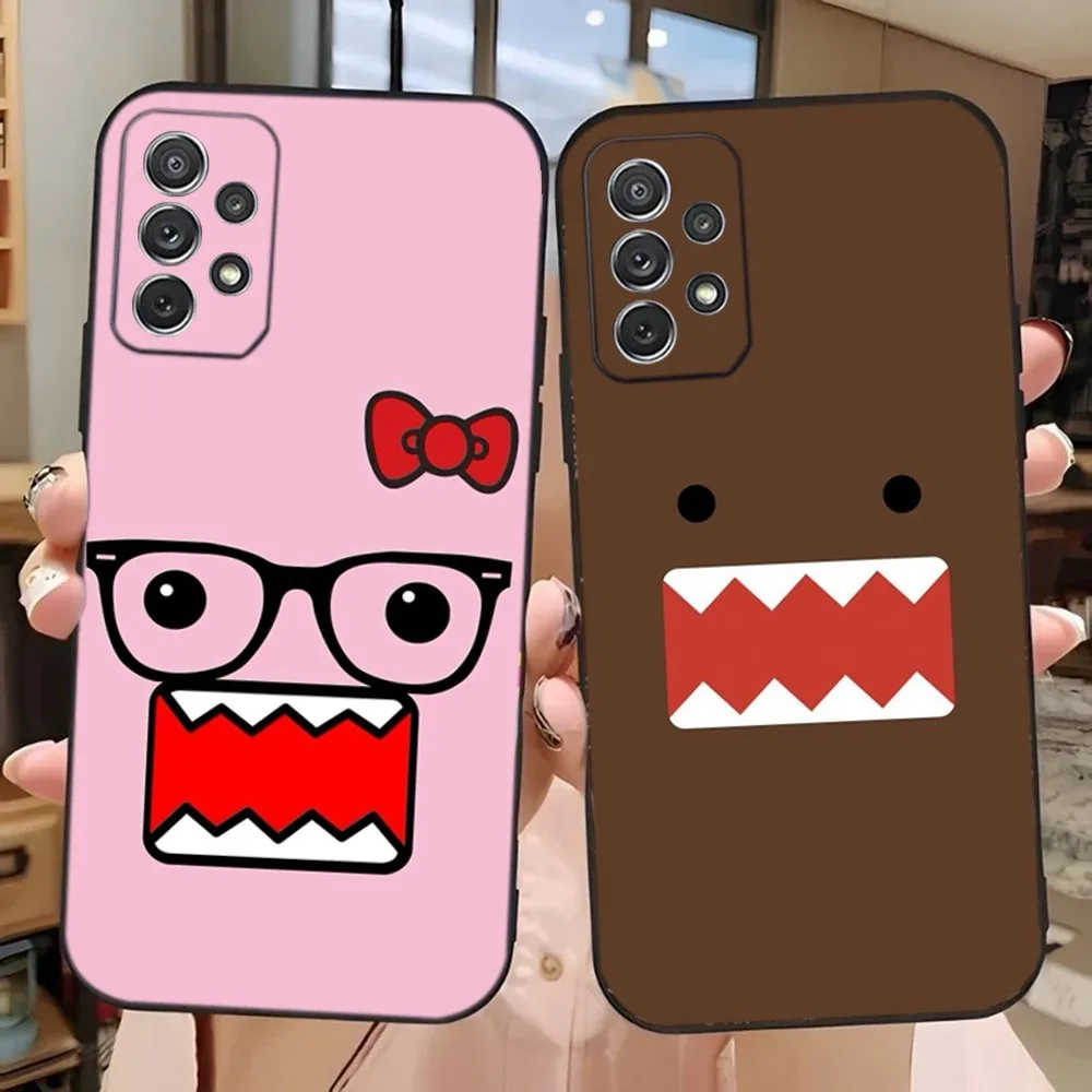 Etui na telefon D-Domo kun do Samsung Galaxy A13, A21s, A22, A31, A32, A52, A53, A71, A80, A91 Miękki czarny pokrowiec na telefon