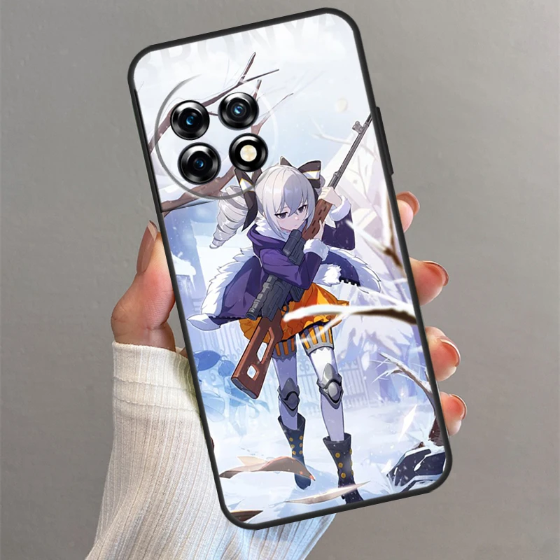 Honkai impatto 3rd Custodia per OnePlus 13 13R 13s 12 12R 11 10 Pro 10T Nord 5 CE 4 2 3 Lite N10 N20 N30 Cover posteriore