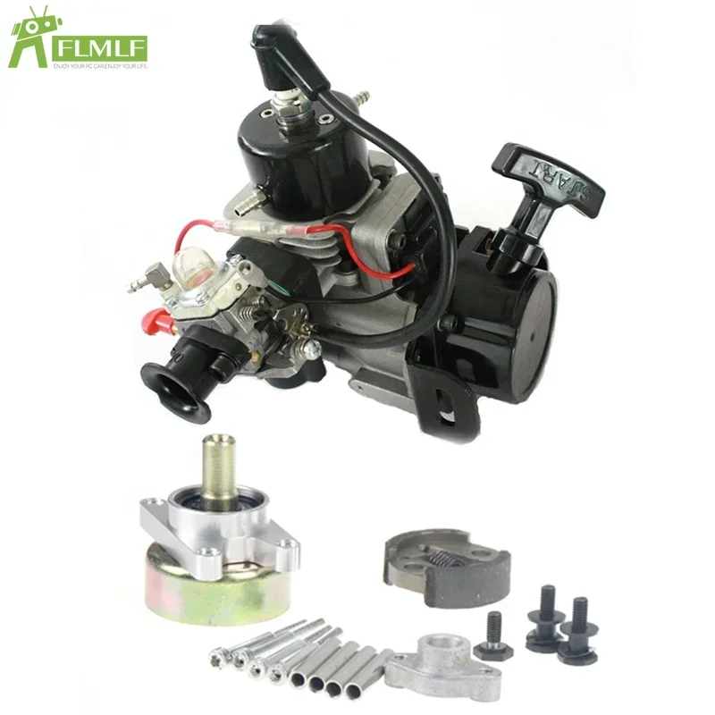 26CC Marine Engine Motor with Mount Clutch Set for Rc Gas Boat Ship Compatible with Zenoah G260PUM