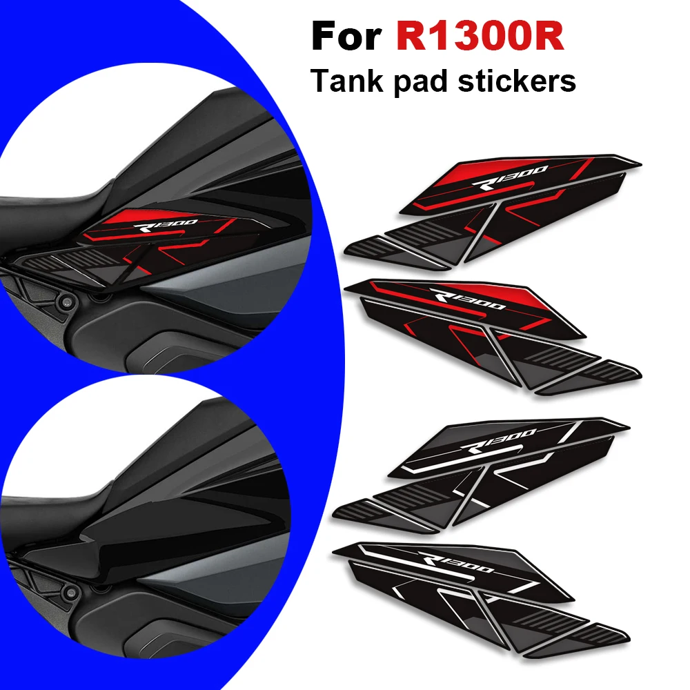 

Наклейки-декали 3D из эпоксидной смолы для мотоцикла R1300R R 1300 R R1300 2025 2026: накладка на бак, защита для рук, наклейки на топливный бак