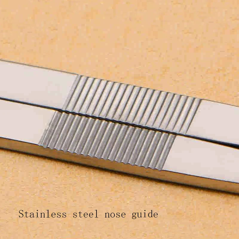 Nose guide perforated nose guide stainless steel nose cosmetic plastic instrument tools ultra-thin