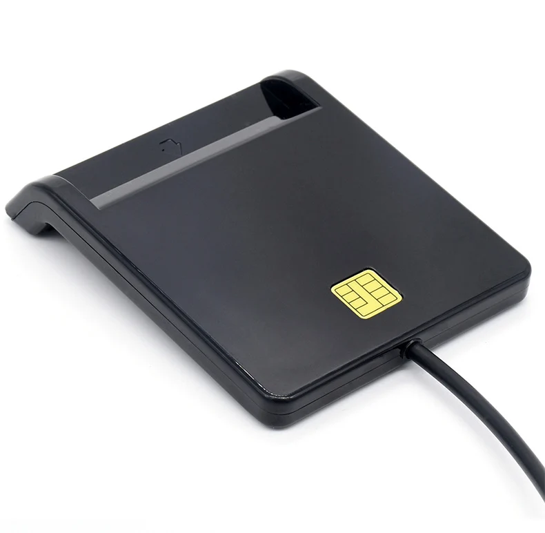 X01 USB Smart Card Reader For Bank Card IC/ID EMV Card Reader High Quality for Windows 7 8 10 Linux OS USB-CCID ISO 7816