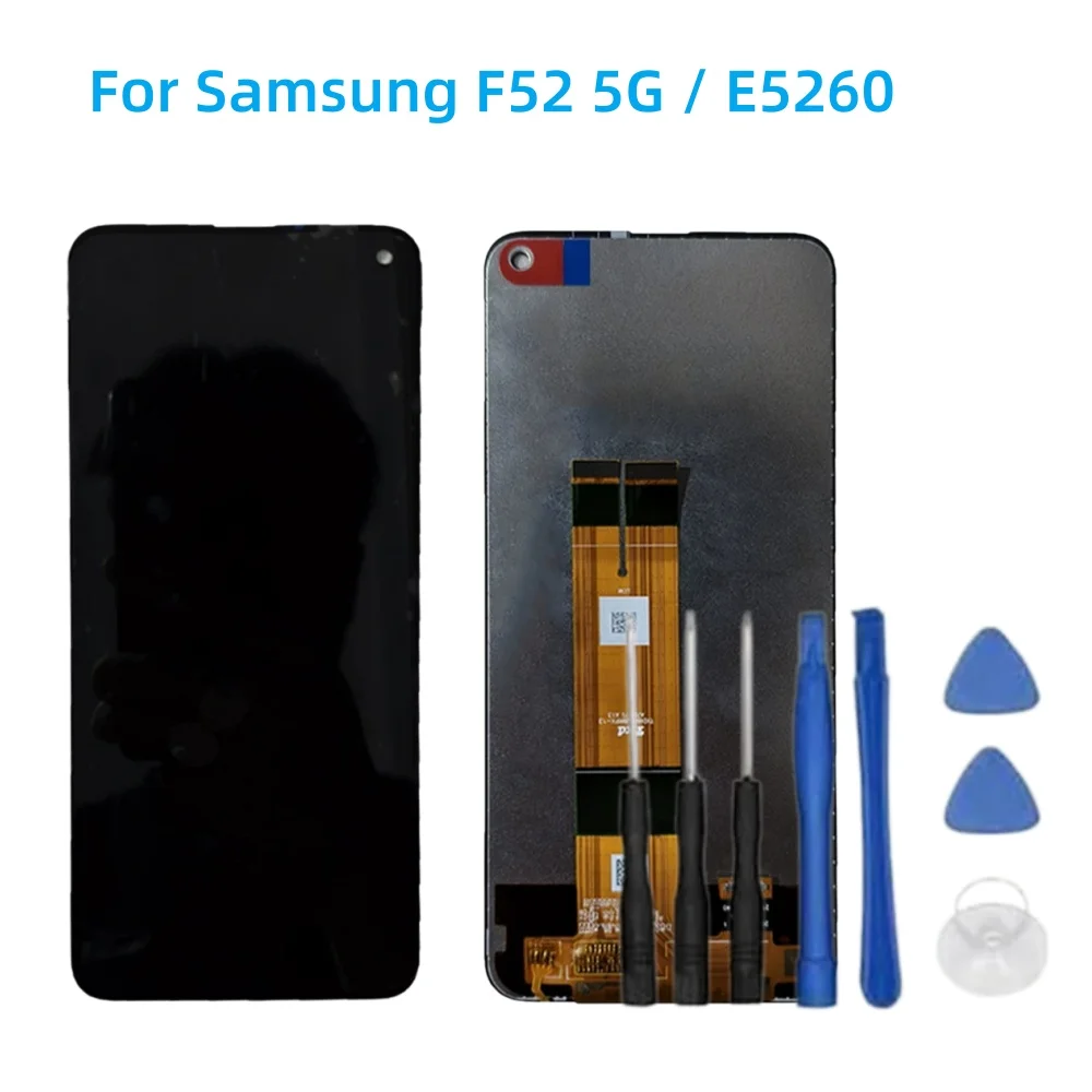 新しい液晶ディスプレイサムスンギャラクシー-f52-5g-e5260-sm-e5260-携帯電話スクリーンアセンブリデジタイザ