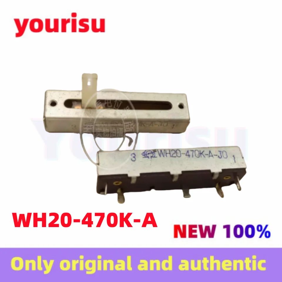 1Pcs/Lot WH20-470K-A 470KA WH20-470K 5 cm single-link fader potentiometer vacuum cleaner