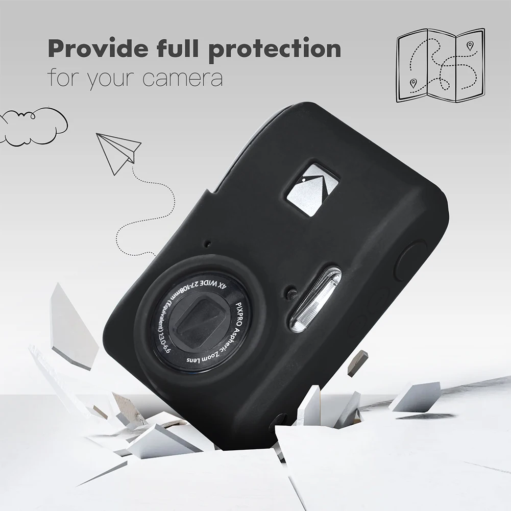 ل KODAK PIXPRO FZ45 غطاء كاميرا رقمية ارتداء مقاومة سليم صالح حقيبة الكاميرا غطاء الجسم كاميرا السفر في الهواء الطلق كاميرا حماية