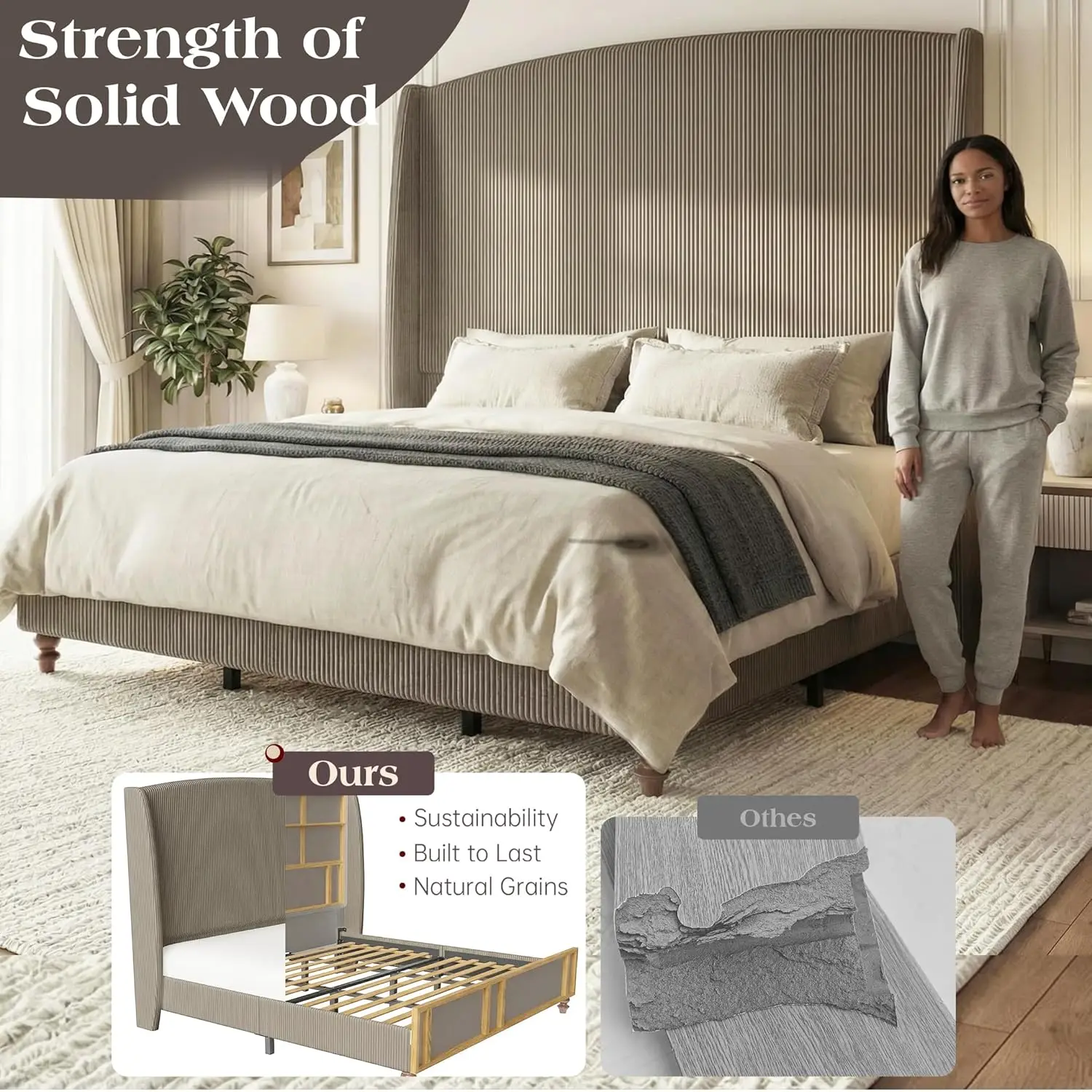 Thumbnail 4 - #14 Compare Wooden Bed Frames Before You Buy