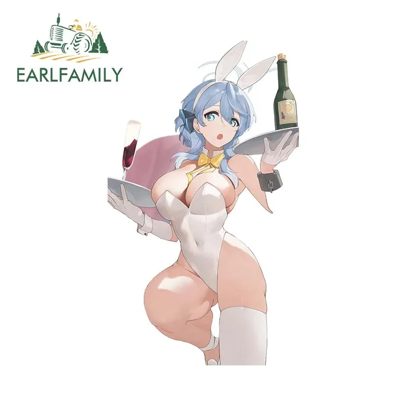 

EARLFAMILY 13 см X 6,8 см Ako Bunny Girl сексуальные автомобильные наклейки на грудь вино хентай аксессуары окклюзия царапины наклейка на мотоцикл