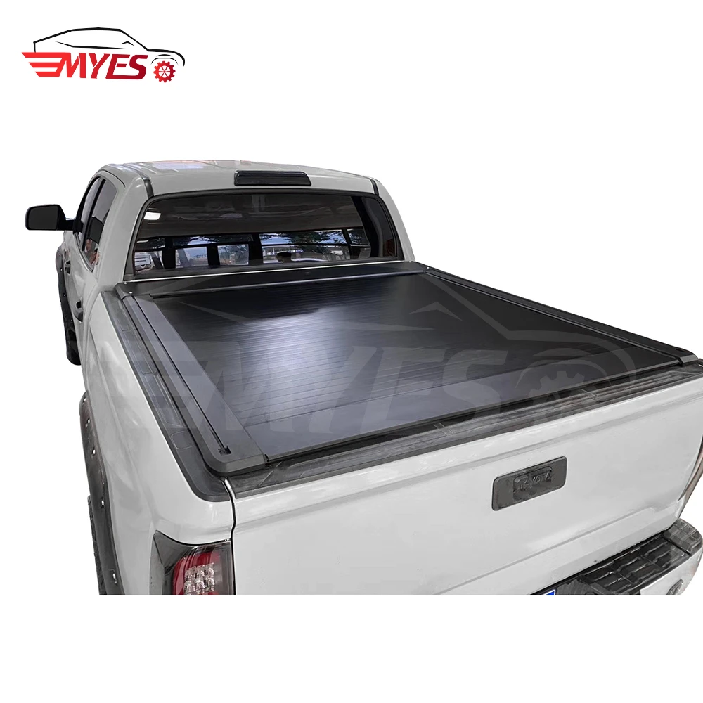 

Factory Hot Selling Aluminum Alloy Waterproof Electric Hard Type Pickup Truck Tonneau Cover Retractable for 2009-2022 Ford F-150