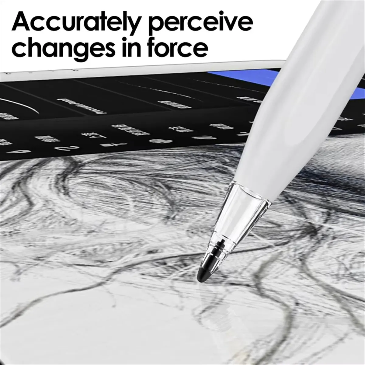 AT42 Wear- Fine Point Precise Control Stylus Pen Tips for HB Double-Layered Replacement Nib A