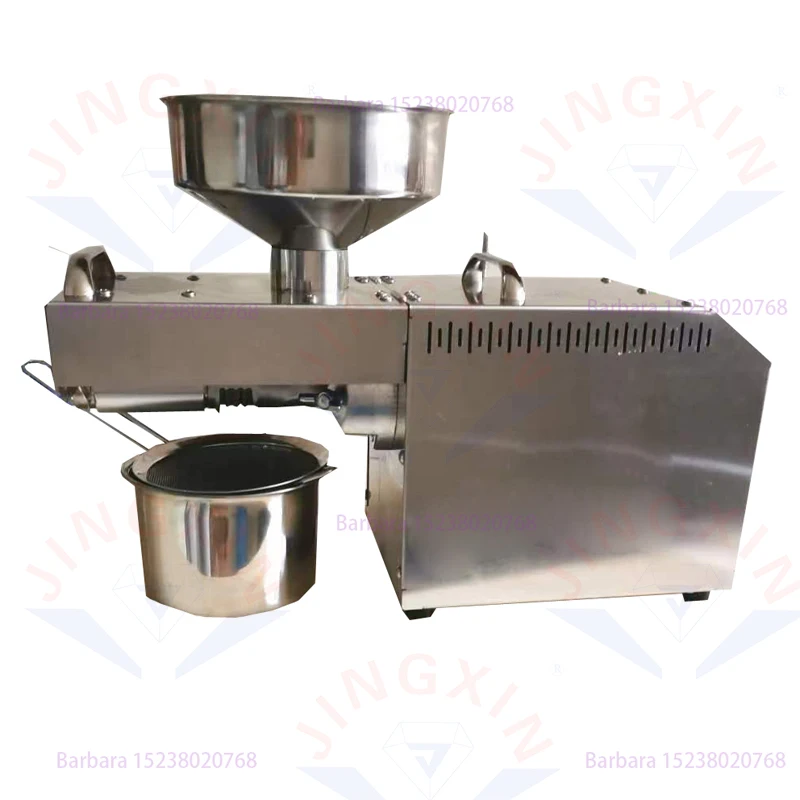 

Hot Sale Oil Expeller Home Use Small Coconut Sesame Soybean Peanut Avocado Palm Cold Oil Press Machine