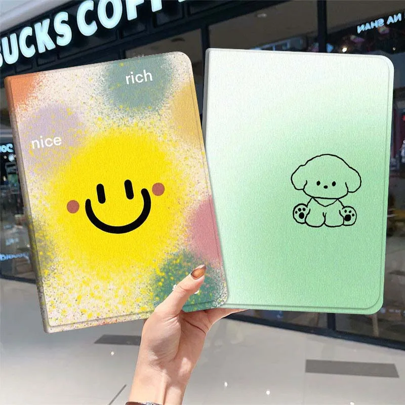 

Cute cartoon pattern For iPad Pro Air Mini 1 2 3 4 5 6 7 7th 8th 9th 10th 11th 10.2 9.7 10.5 10.9 11 2024 2025 Tablet Case