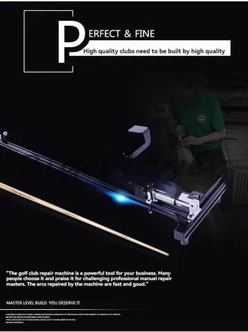 Biljardkö reparationsmaskin Biljardstång reparationsmaskin Reparationshuvud Kopparring Hörnkö maskinverktyg 10 best sales maskin för reparation av bilköer - №3