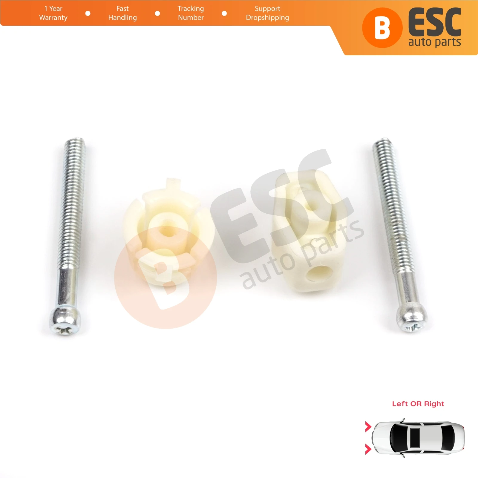 EHL59+EHL60 Front Headlight Adjusting Screw Set for VW Transporter T4 Caravelle 7D 70 Bus Van Box Platform 1990-2004 701941141A