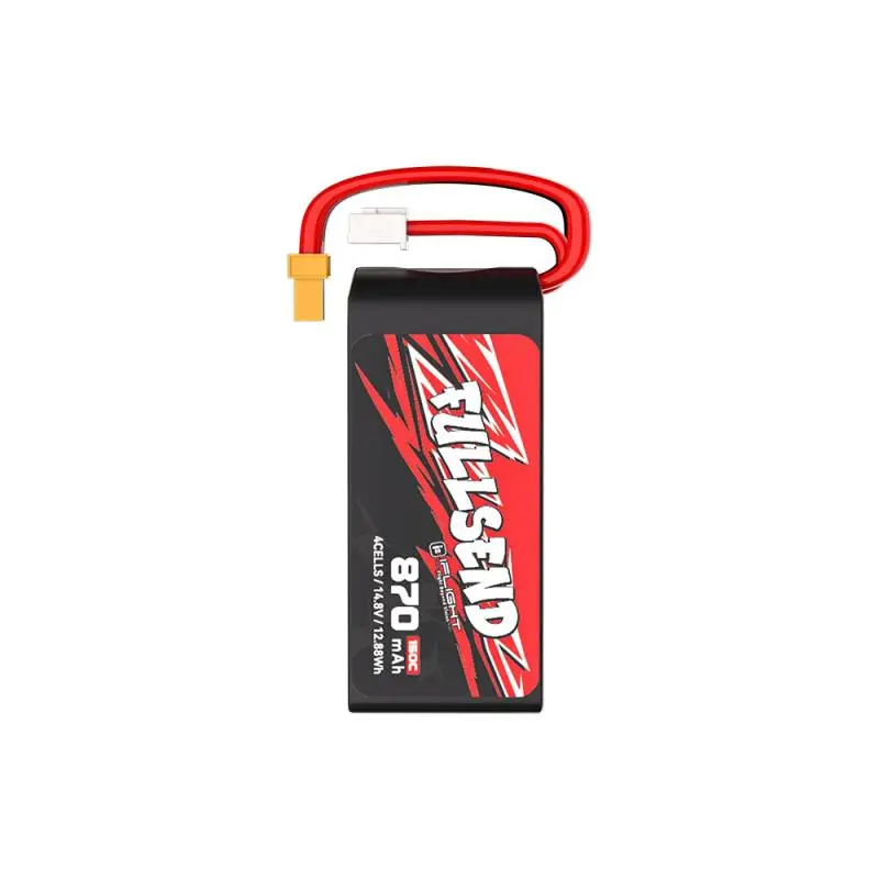 iFlight Fullsend 4S 870mAh 150C 14.8V Li-Ion Battery with XT30 connector for FPV Drones