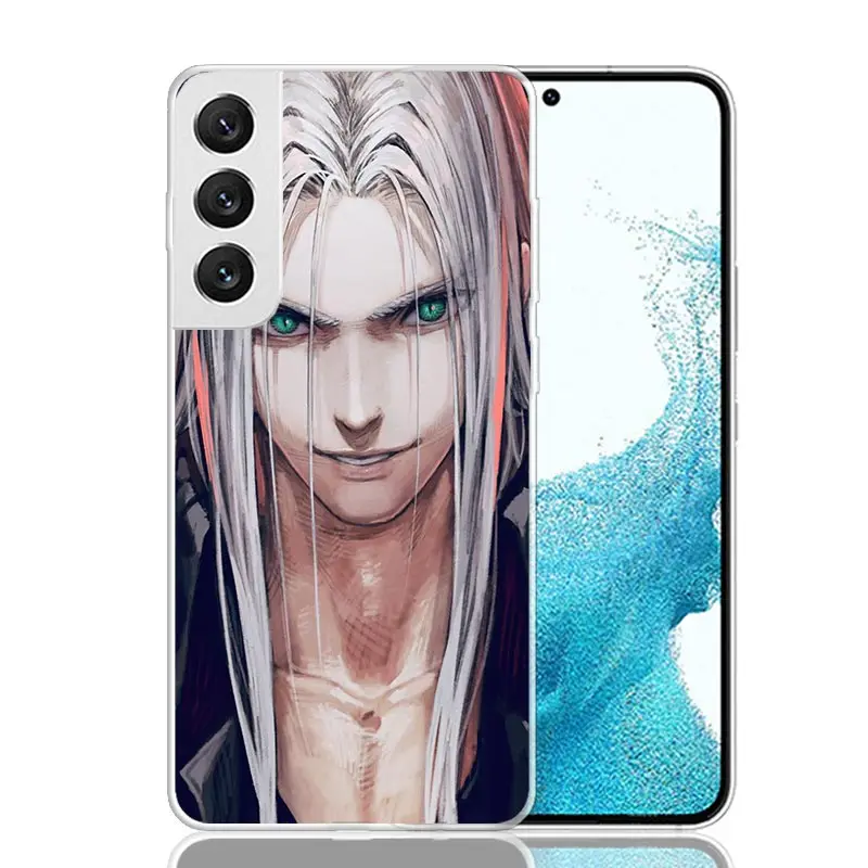 Anime FINAL FANTASY 7 BloodyBeni Phone Case For Samsung Galaxy S23 S24 S25 Ultra S20 FE S21 + S22 Plus S10 Soft Print Shell Cove