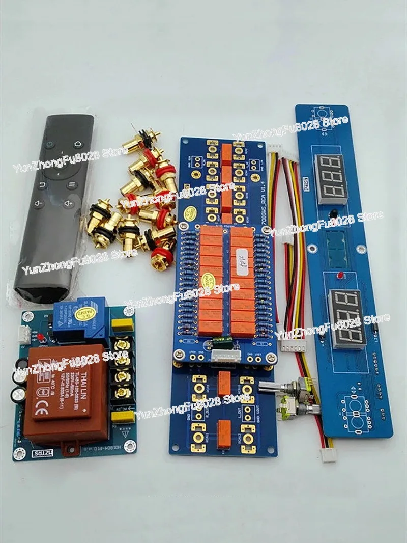 HiFi Infrared Remote Control Volume Control Adjust Board ALPS27 Amplifier Preamp Motor Relay Potentiometer Reference GOLDMUND