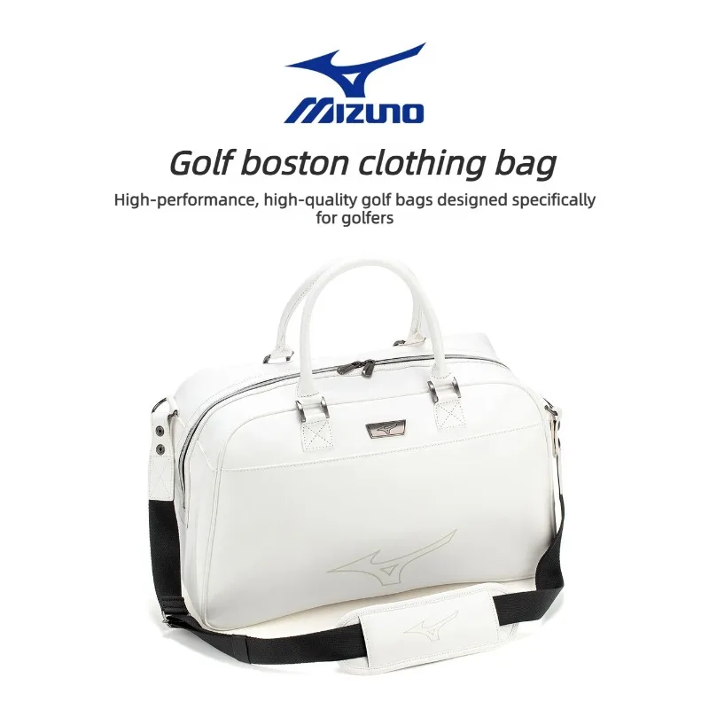 

Mizuno Mens Golf Clothes Bags Multifunctional Storage Bag Portable Golf Duffel Bag Large Capacity for Outdoor Golf Sports Use