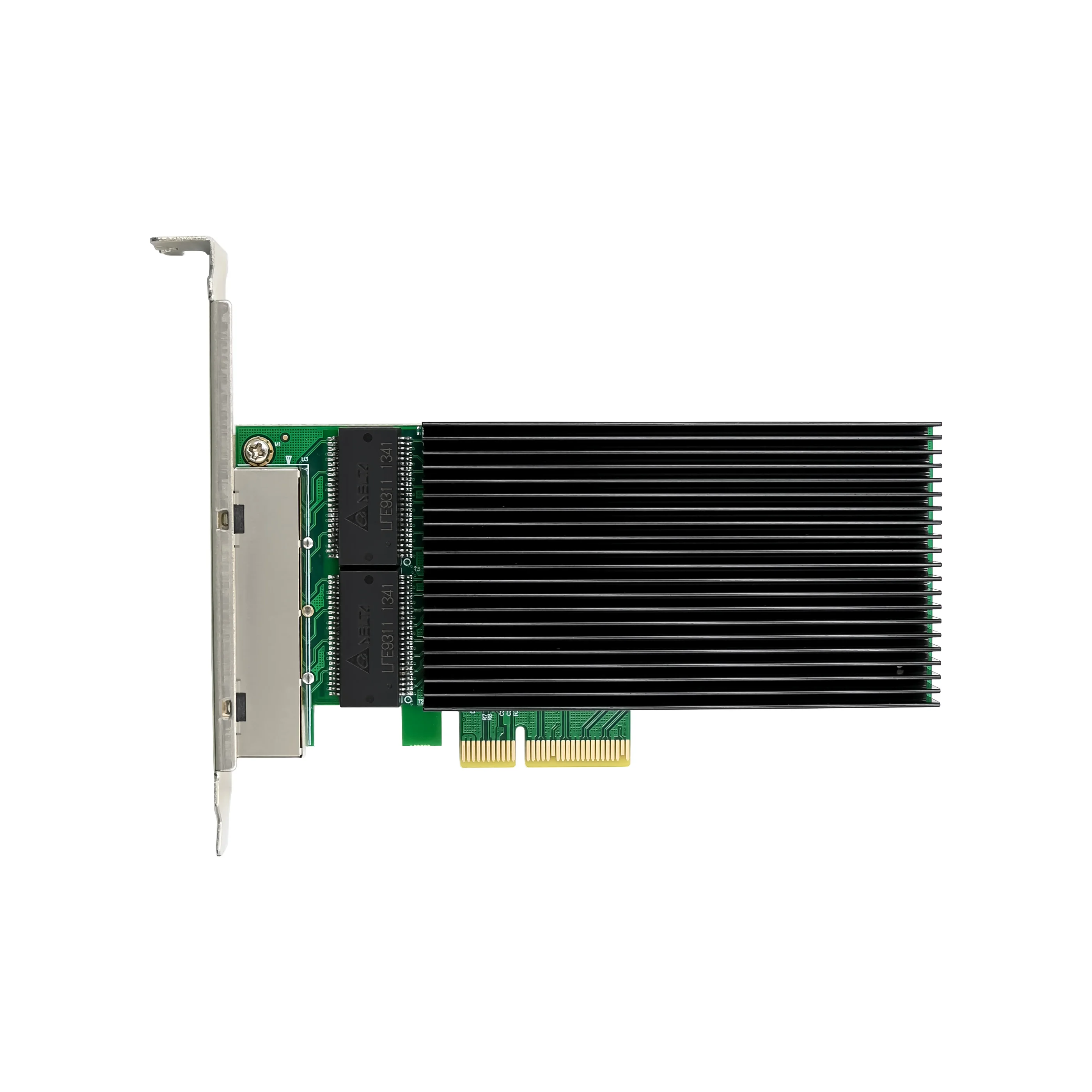 SUNWEIT ST7421 PCIe Intel I225-T4 2.5G Quad Ethernet Server NIC V2.0 externo com fio em estoque