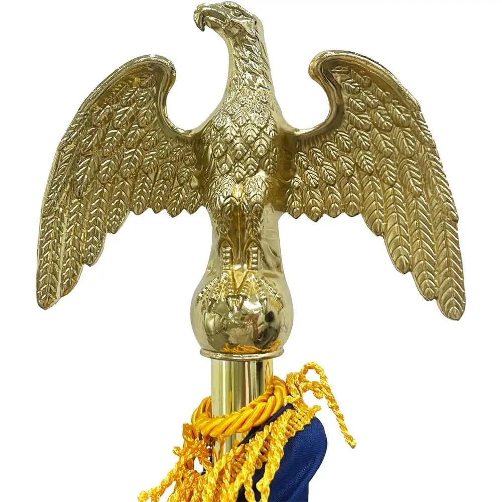 

Золотые или декоративные внутренние опорные стойки (лагполы) из неразрушимого цинкового сплава, наконечники для лагполов или лагполы диаметром 1 дюйм.