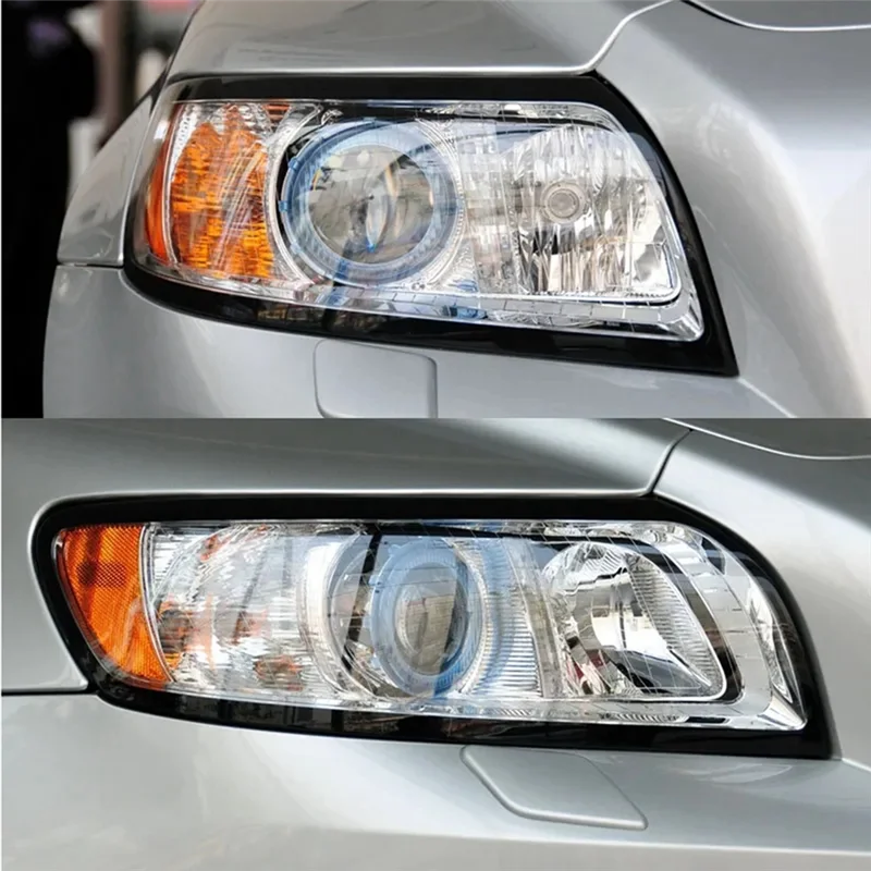 

#858F For Volvo S40 S40L 07-12 Lampshade head light lamp Glasses Lens right (Transparent)