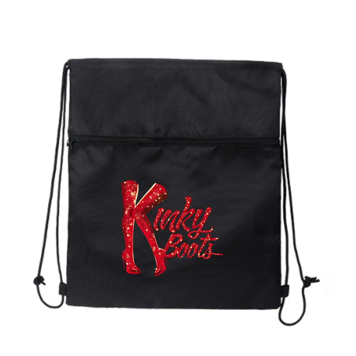 

Kinky Boots musical - текстовый искусство Новый портативный рюкзак большой емкости на молнии и шнурке