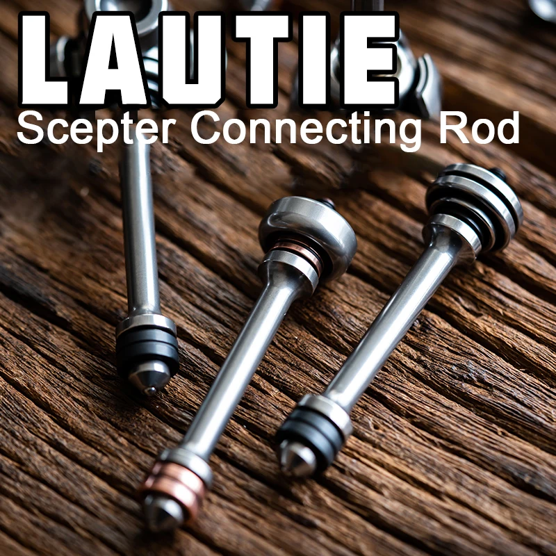 LAUTIE Fingertip Gyro Accessories Scepter Connecting Rod DIY Decompression Toy Artifact Spinner Adult Antibstress Figt Toys