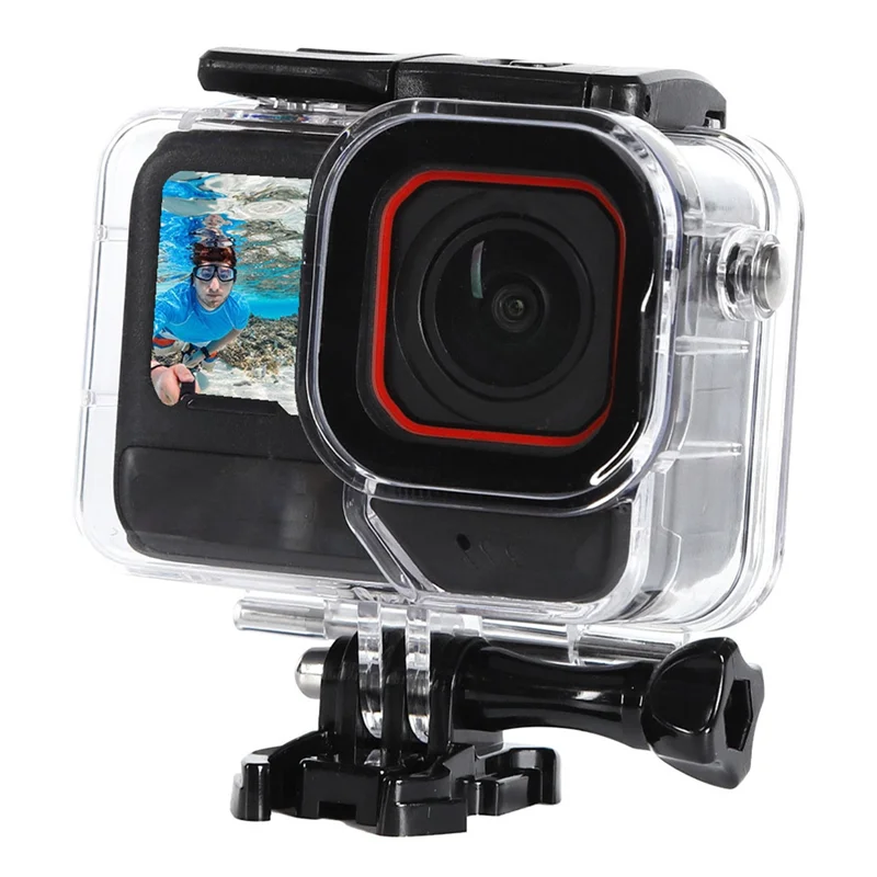 【NEW LISTING】For Insta360 Ace Pro 2,Underwater 30M/98FT Waterproof Case Protective Cover Shell For Insta360 Action Camera Diving