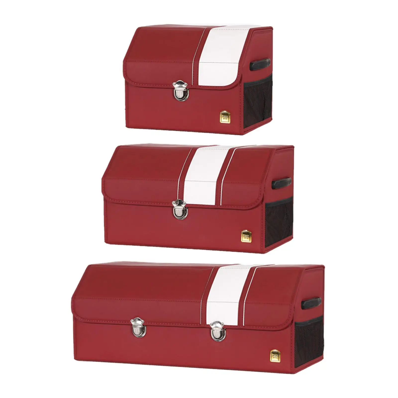 

Car SUV Trunk Cargo Organizer Collapsible Auto Supplies Durable Multipurpose