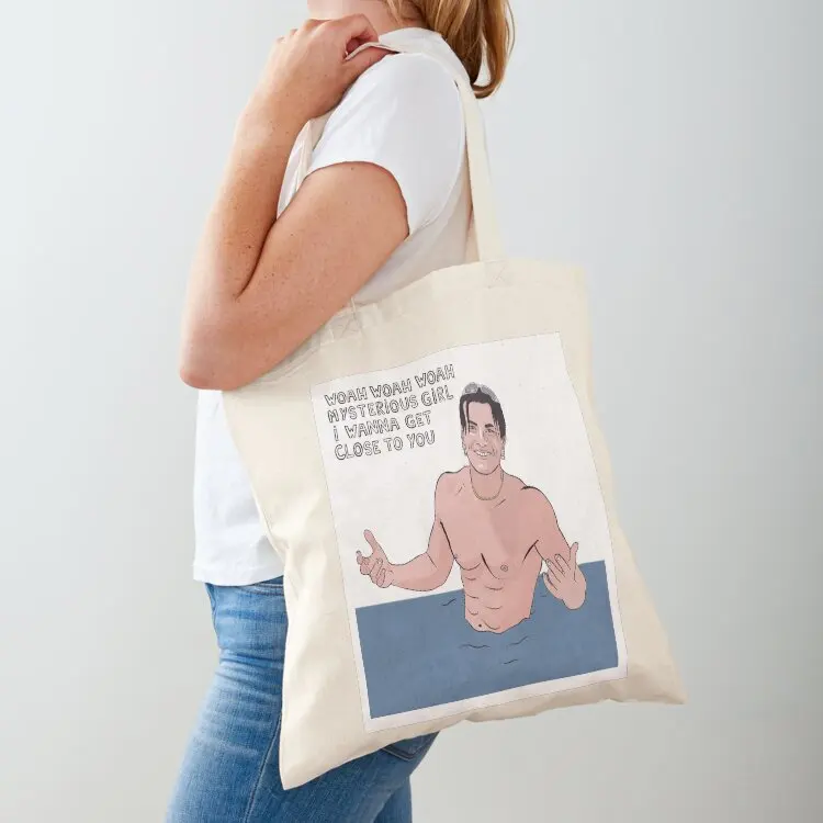 

Peter Andre Mysterious Girl design, back to the 90s Tote Bag female bag custom tote bag great Custom