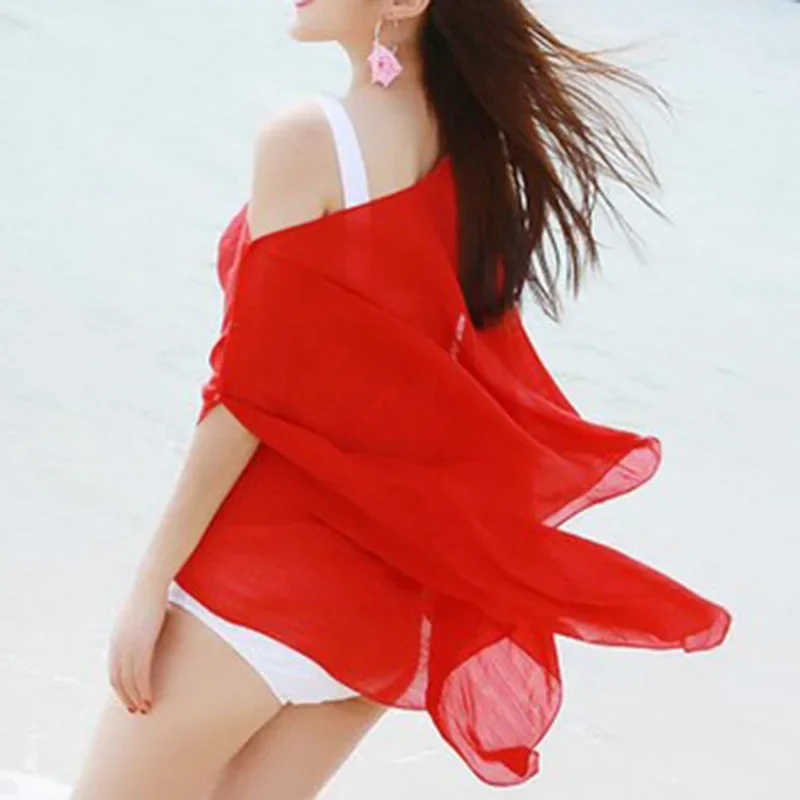 Women's Summer Sexy Beachwear Bikini Beach Skirt Bikini Swimwear Cover Up