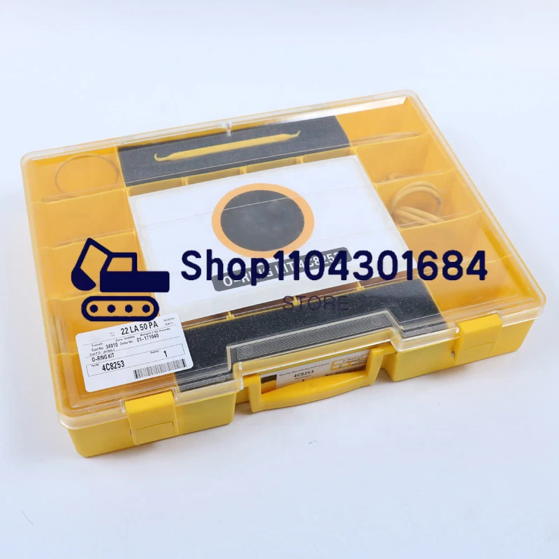 4C8253 Silicone O Ring Kit Box for Excavator