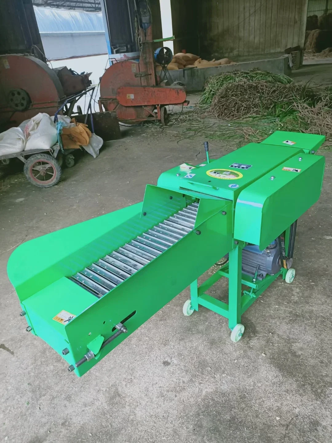 

9TZ-3.0 Мини-машина для резки цеха, емкость 3 тонны/ч, машина для приготовления кормов для птицы, измельчитель травы для силоса, измельчитель кормов