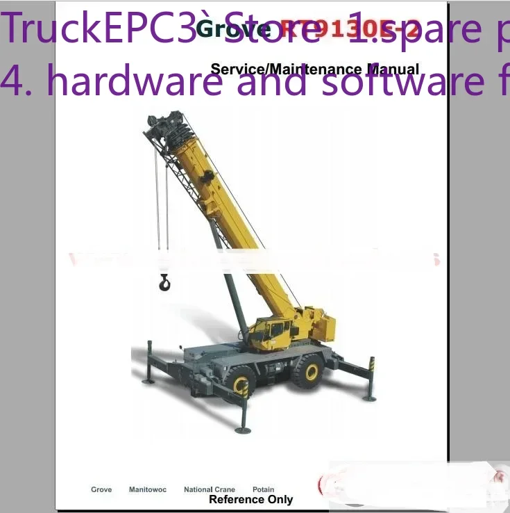 

Мобильные краны TruckEPC3 Grove Модели GMK Полное руководство по обслуживанию и обслуживанию DVD