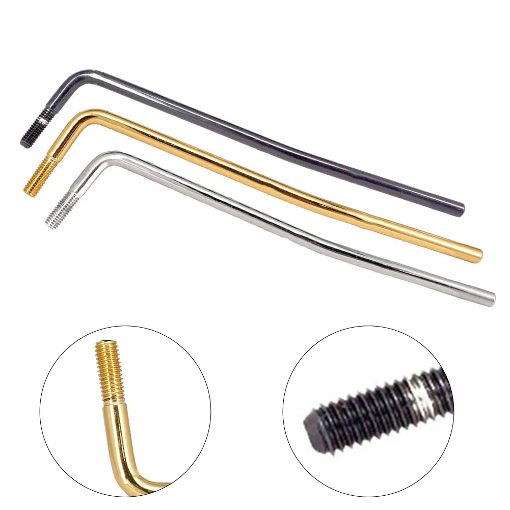 1Pc Guitar Arms For WhammyBar 6MM Single Shaking Bridge For Electric Guitar CrankLever Screw In Tremolo Arms WhammyBar Tool Part
