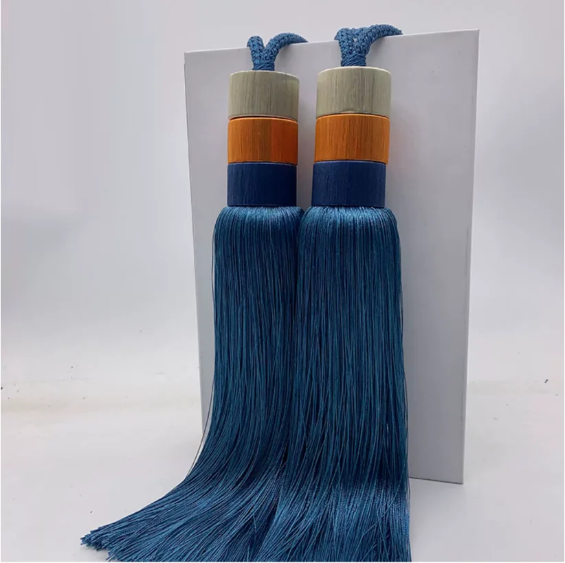 2Pcs/European Style Curtain Binding, Hanging Ball Binding Rope, Curtain Buckle, Tassel, Single Ball, Roman Pole Decorati