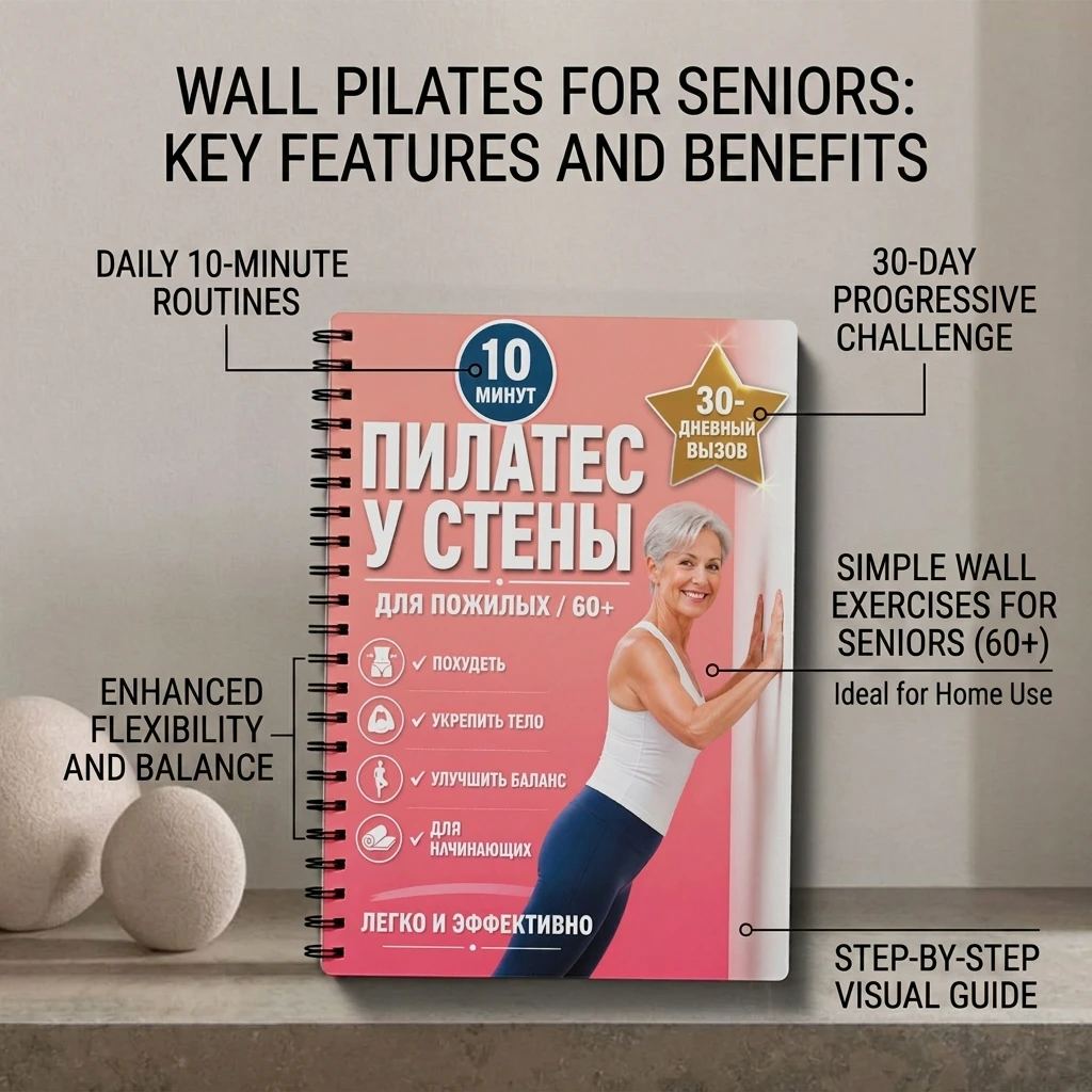 Pilates Training Manual Paper Russian Edition Guide for Seniors Daily Rehab Home Exercise Book Nursing Home Fitness Courses