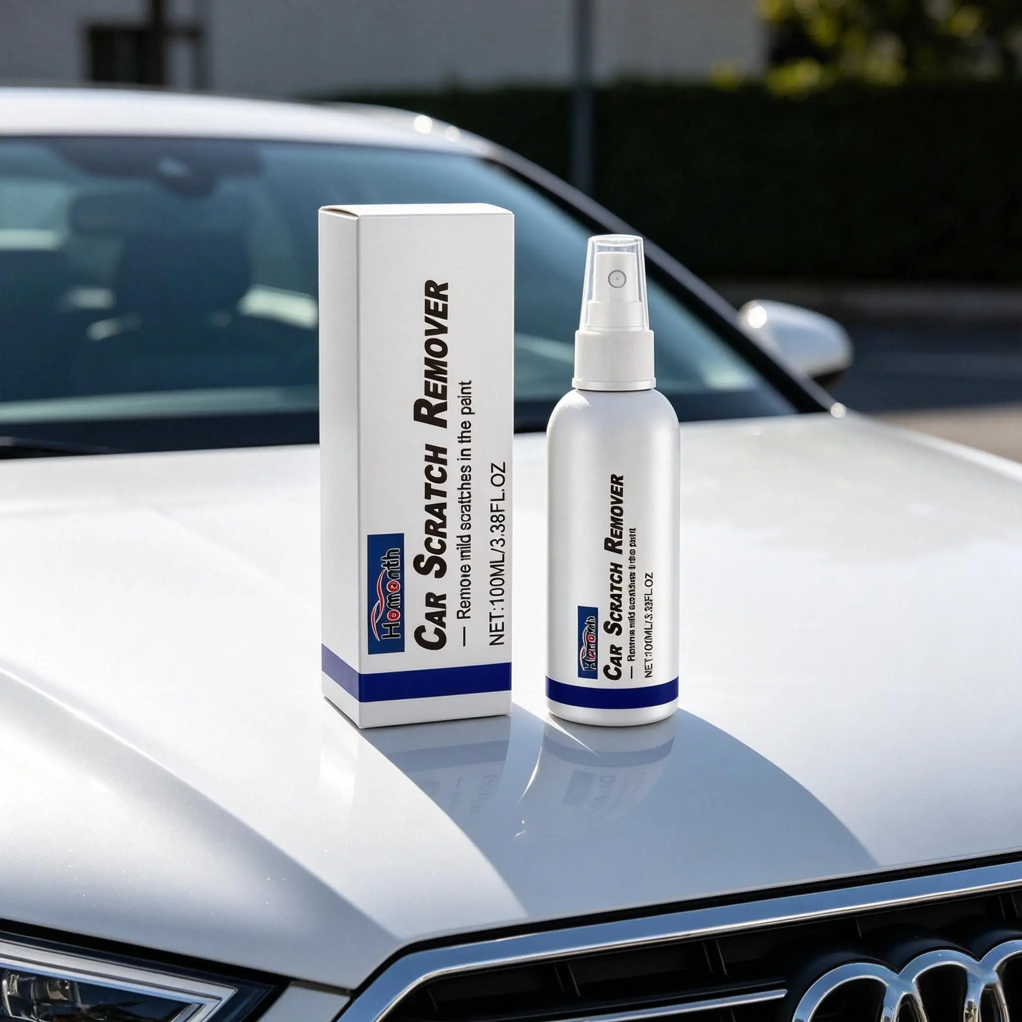 Auto-Kratzer-Entferner-Spray: Lackreparatur, entfernt Wirbelstreifen, stellt die Glätte der Oberfläche wieder her, verbessert die Schmutzabweisung – Detail 7