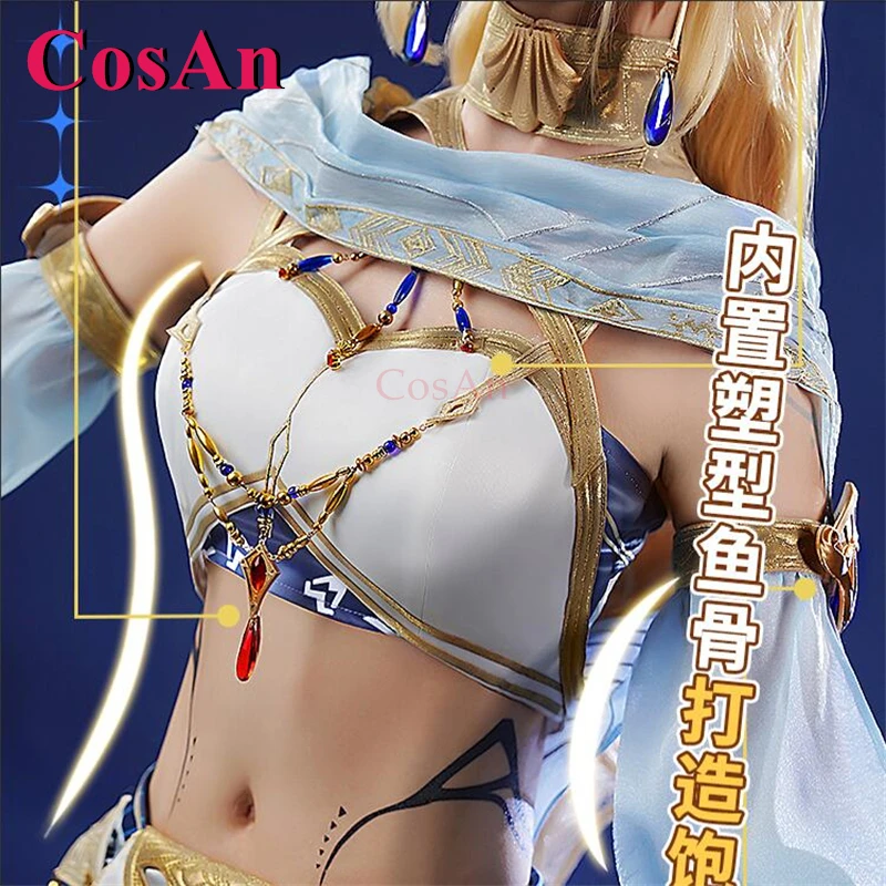 

CosAn Game Love And Deepspace Leading Lady Cosplay Costumes Tidal DreamIsland Skin Dress Halloween Party Role Play Clothing New