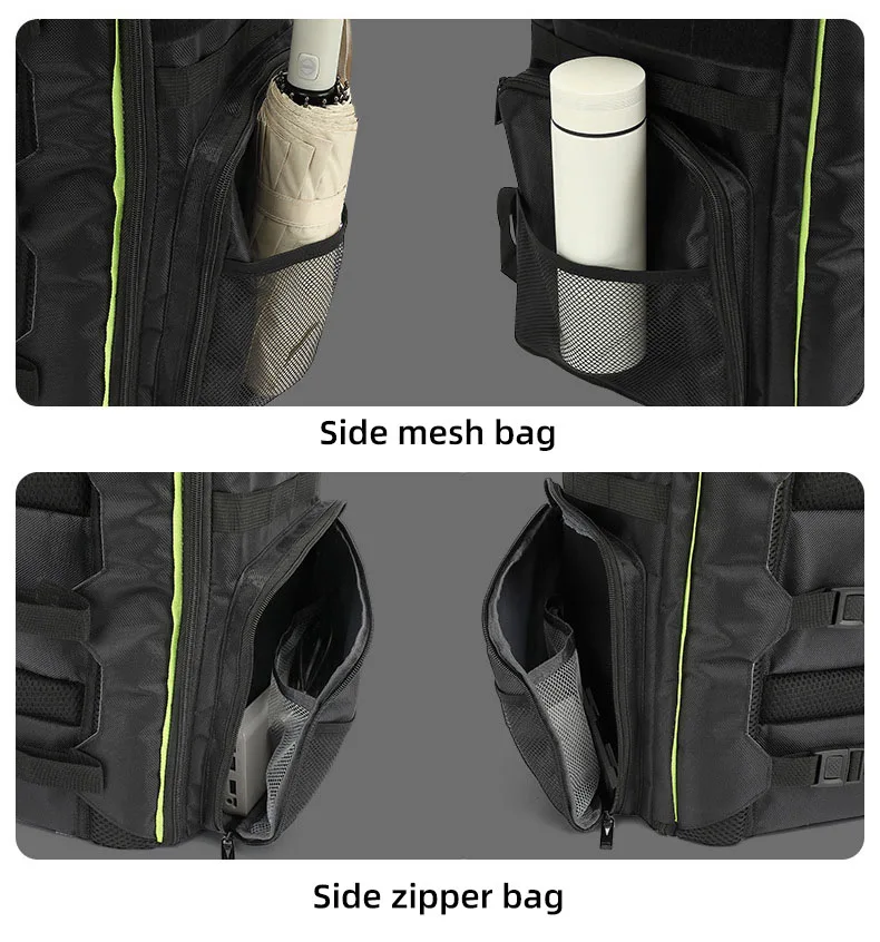 UAV-Drohnen-Kletterrucksack Großer Fotografie-Kamera-Sport-Outdoor-Rucksack Trocken-Nass-Trennung Tragbarer Business-Laptop-Gepäckrucksack – Detail 13