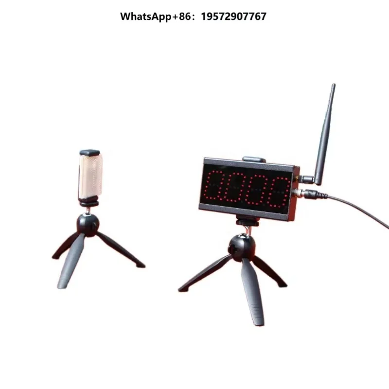 CS003 2-Channel Lap Counter Digital Timer Suitable for Sprint Racing Sports Track Training Infrared Induction Timer