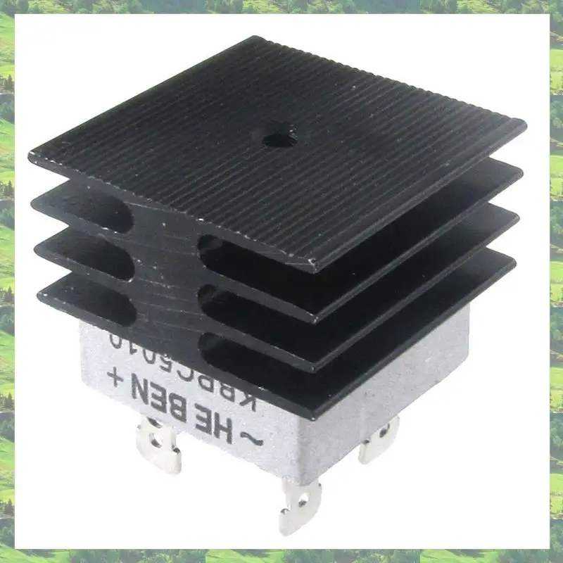 A59Z-3X 50A 1000V Metal Case Bridge Rectifier With Heatsink